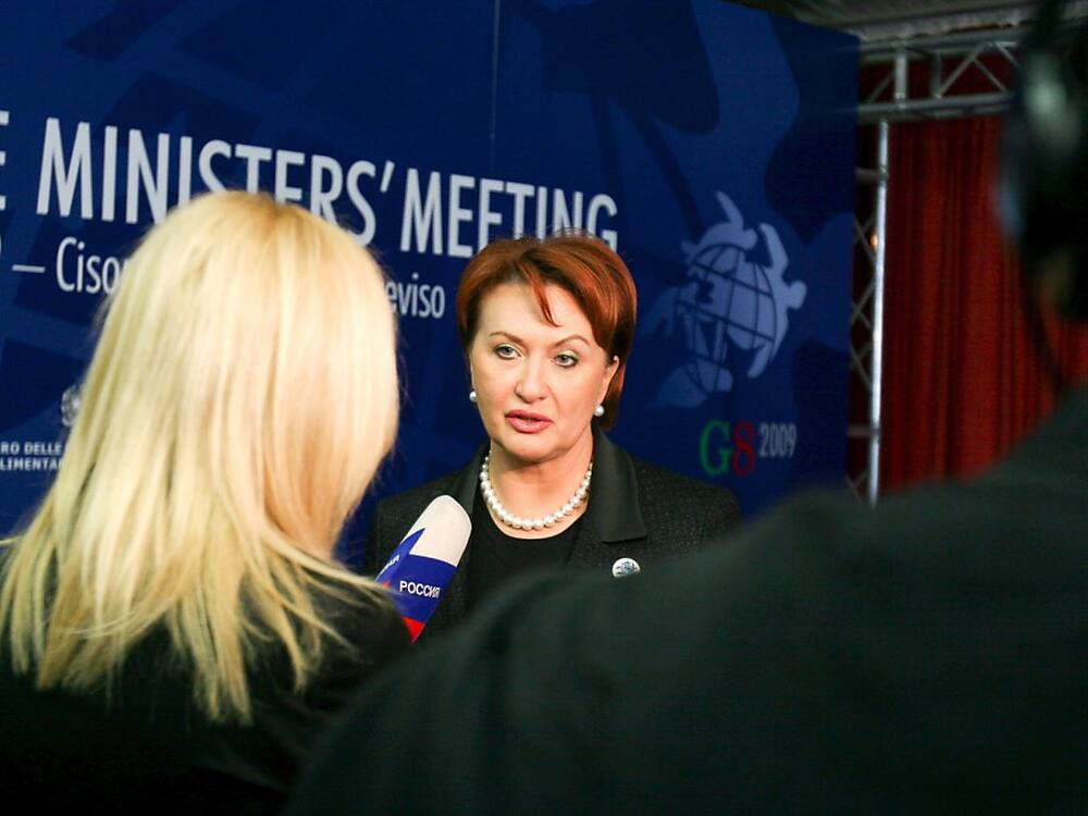 Die Schweiz ermittelt nicht mehr gegen die ehemalige russische Landwirtschaftsministerin Elena Skrynnik. (Archiv)