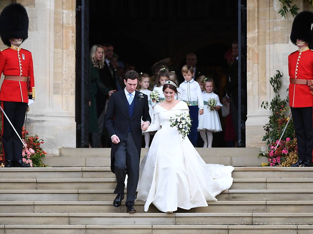 Prinzessin Eugenie Von York Die Schonsten Fotos Ihrer Hochzeit